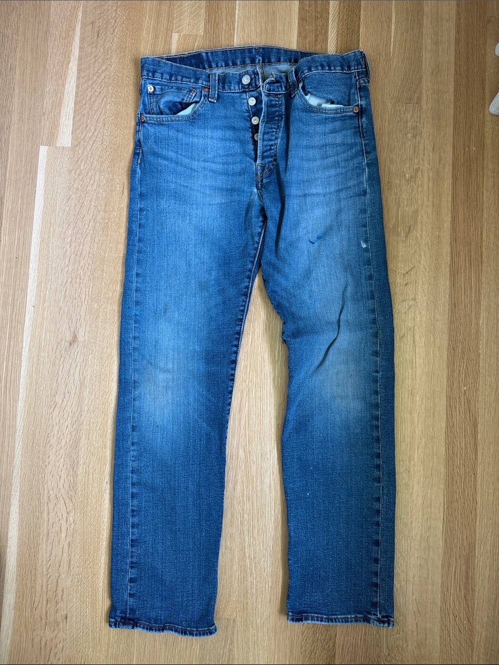 Levi's Blue Straight Men's Denim Jeans